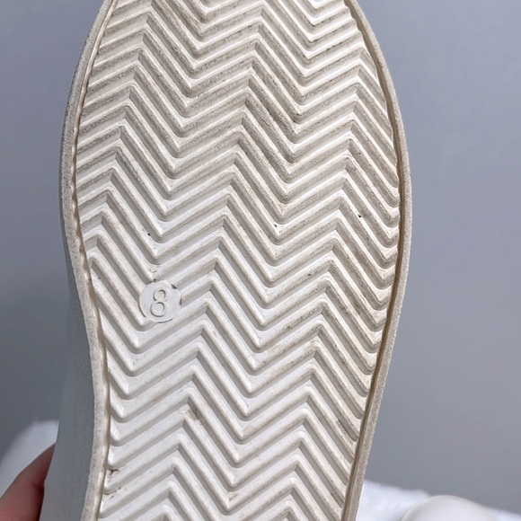 Kellparker Landon White Leather Star Sneaker size 8 - Picture 9 of 9